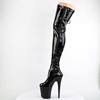 Pleaser - FLAMINGO3050 Cuissardes à plateforme - Chaussures de pole dance - Noir Product image
